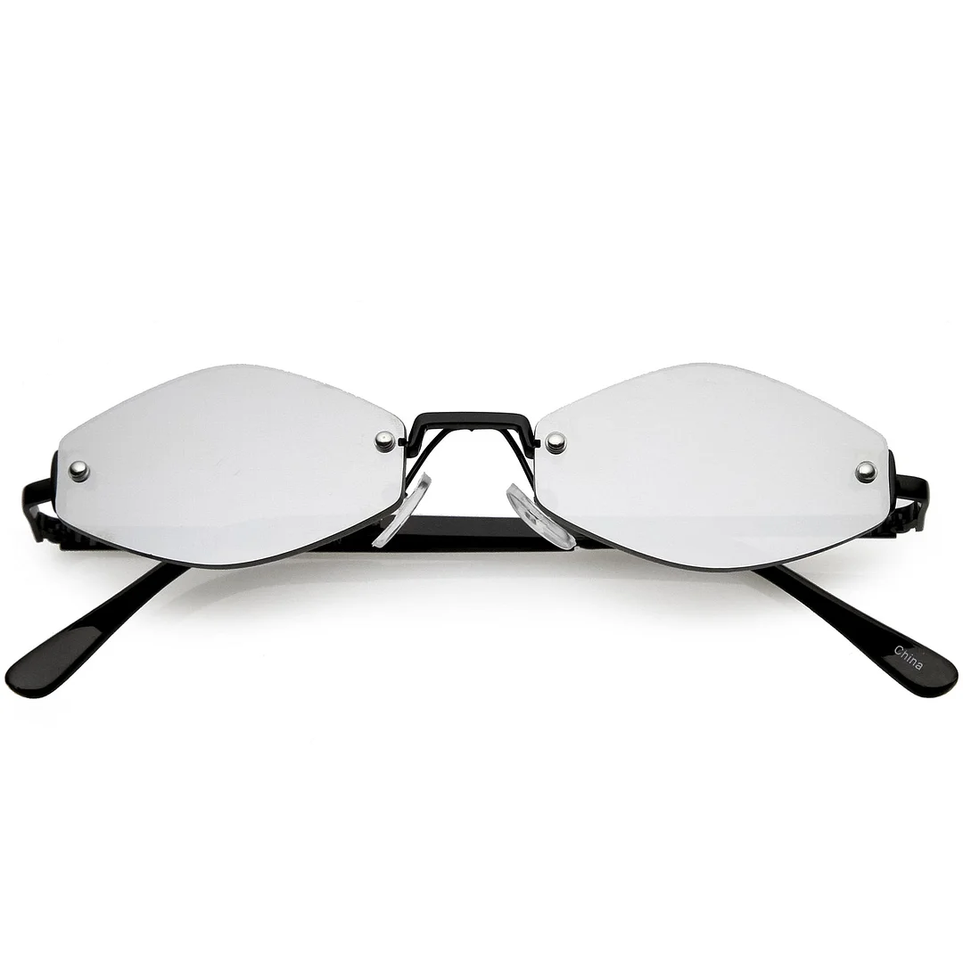 Retro Small Thick Bold Frame Women's Cat Eye glasses 52mm