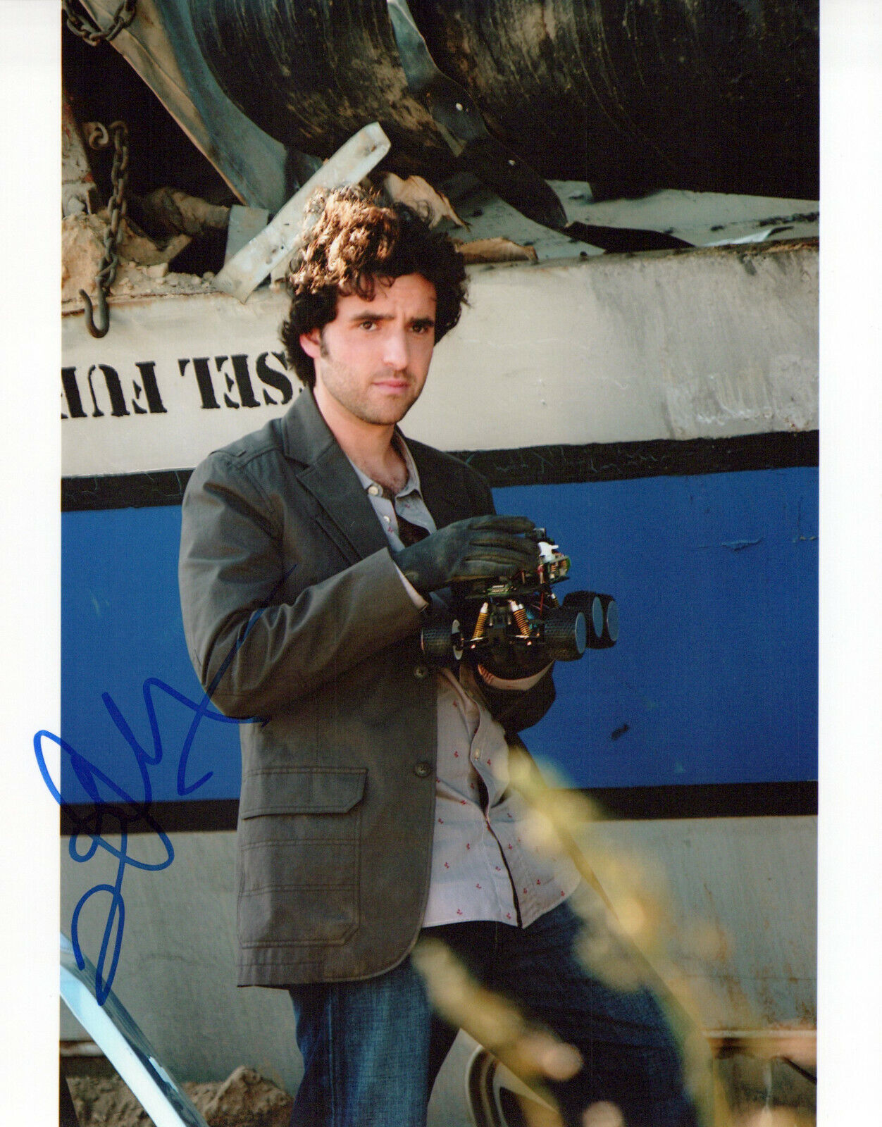 David Krumholtz Numb3rs autographed Photo Poster painting signed 8X10 #18 Charlie Epps