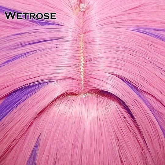 [Wetrose] In Stock Hololive FLOW GLOW Kikirara Vivi 綺々羅々ヴィヴィ Cosplay Wig コスプレかつら