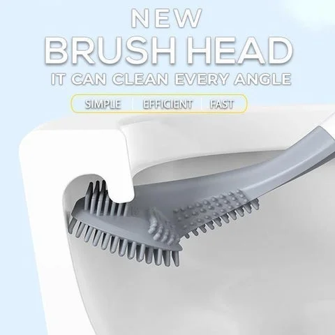Golf brush head toilet brush