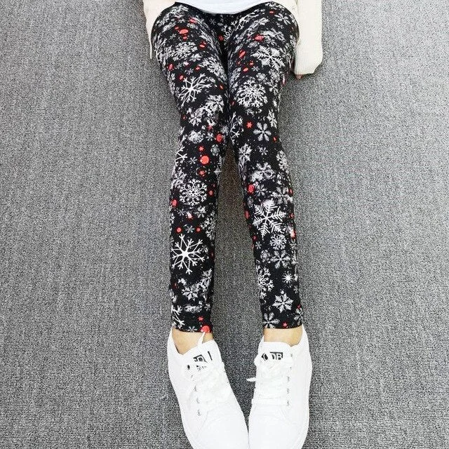 CUHAKCI Leggings Women Colorful Digital Print Sexy Leggings Stretch Workout Push Up Trousers Fitness Pants