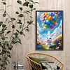 Diamond Painting-DIY Full Round Drill Balloon Rabbit(60*40 CM)