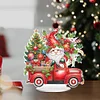 Diamond Painting Acrylic Christmas Goblin Truck Desktop Ornaments