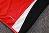Joyfball 2024/2025 Manchester United Long Zipped Jacket Red Football Jersey 1:1 Thai Quality
