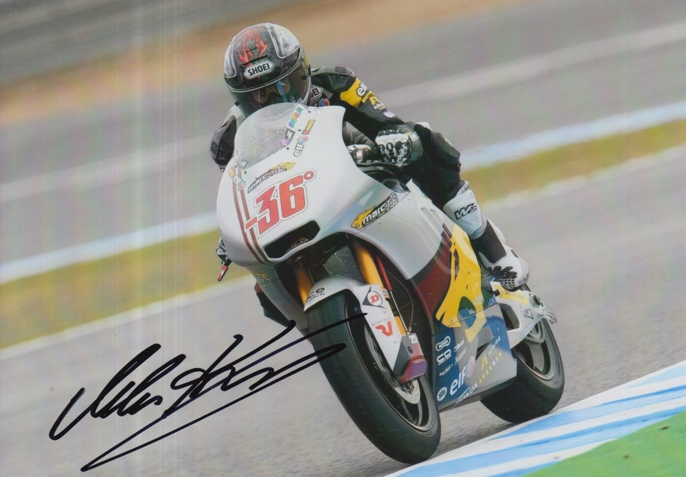 Mika Kallio Hand Signed 7x5 Photo Poster painting Marc VDS Racing Moto2 MotoGP 4.