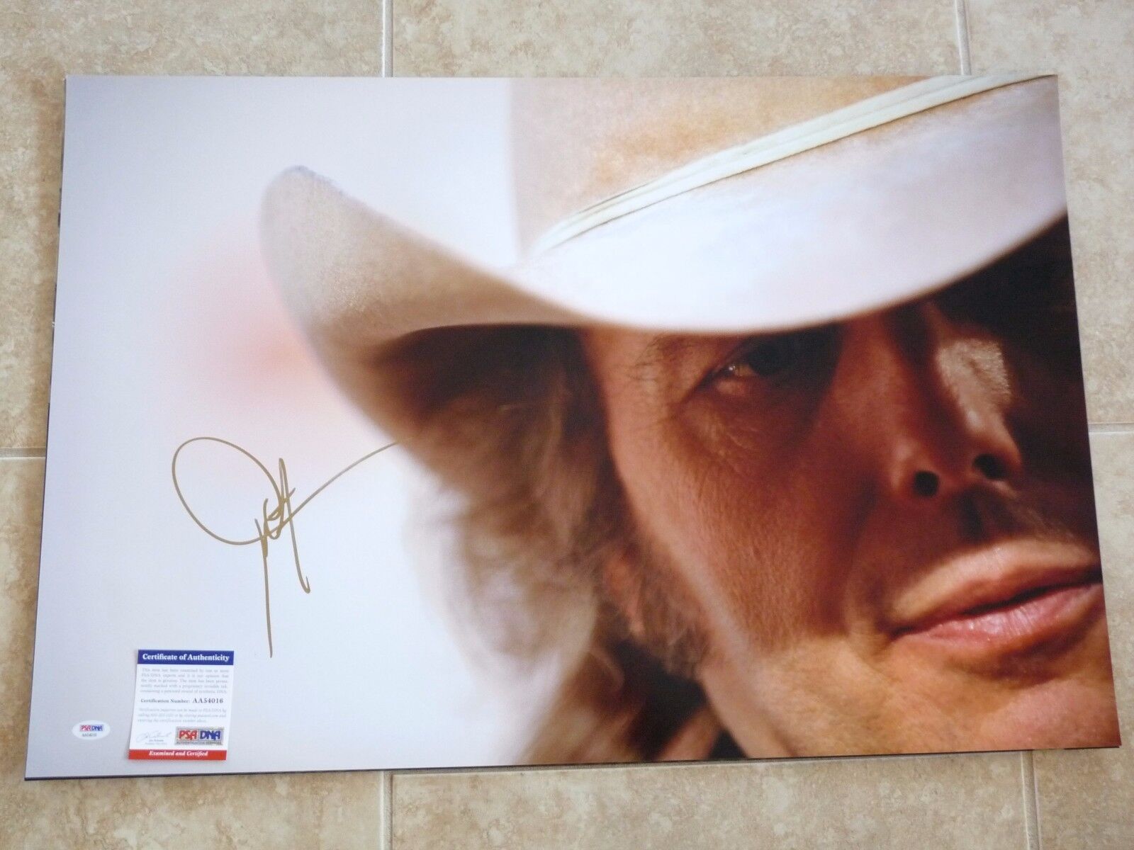 Dwight Yoakam Signed Autographed HUGE 20x30 MUSEUM QUALITY Photo Poster painting PSA Certified 4