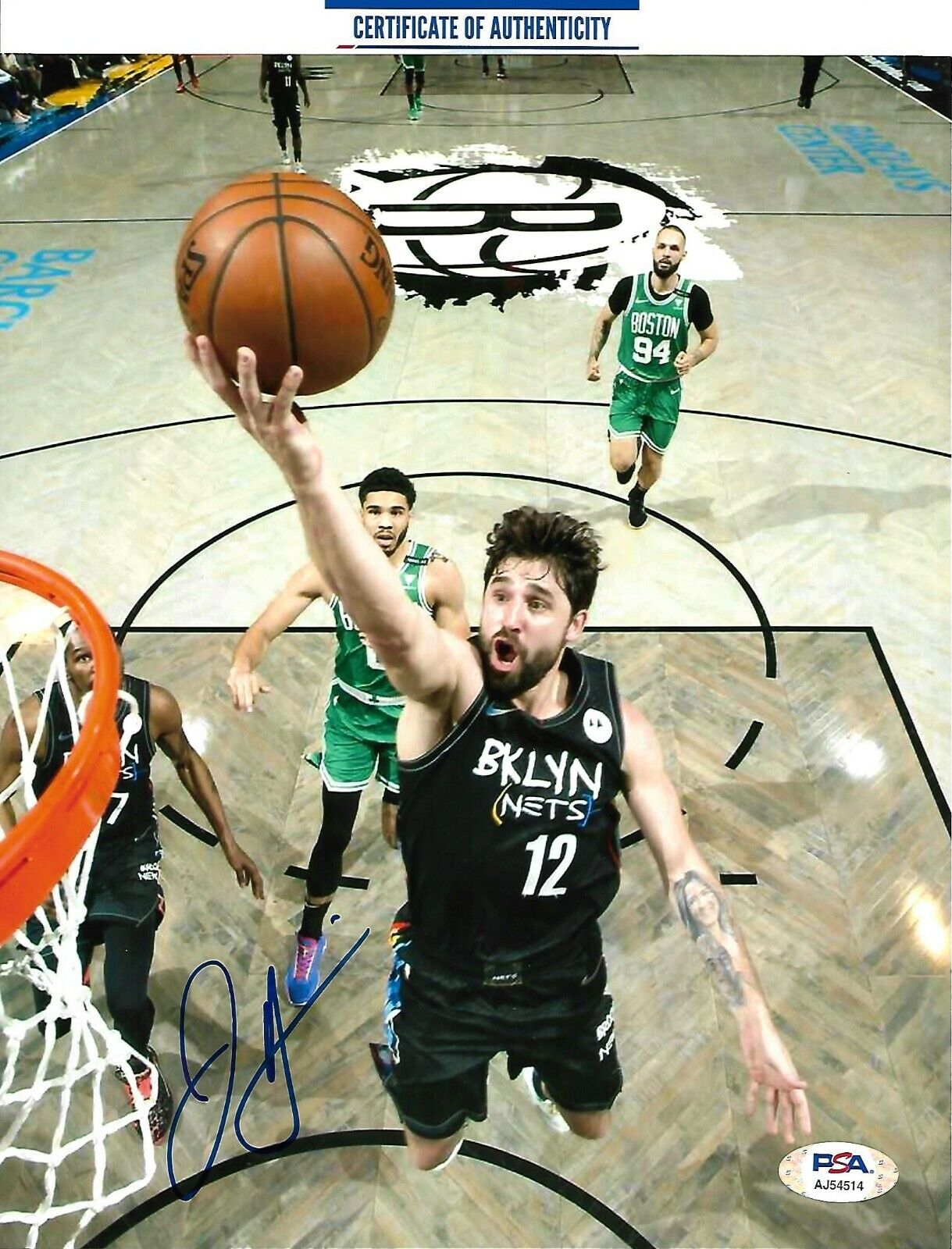 JOE HARRIS signed autographed BROOKLYN NETS 8X10 Photo Poster painting w COA PSA AJ54514