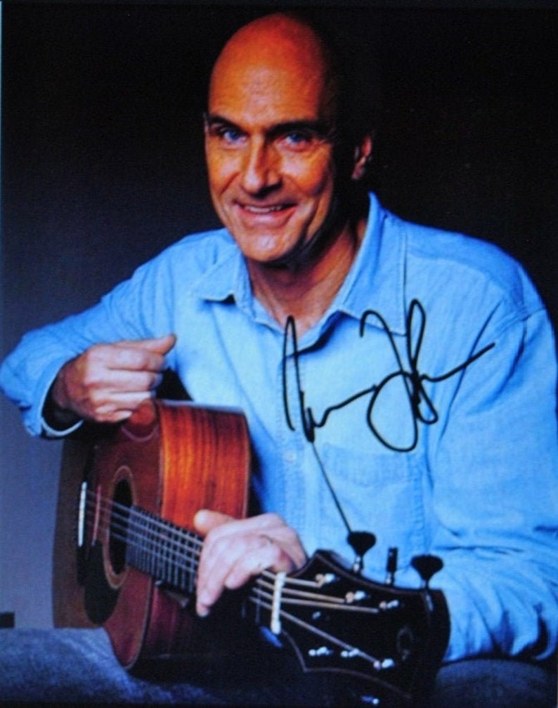 JAMES TAYLOR 8x10 wCOA