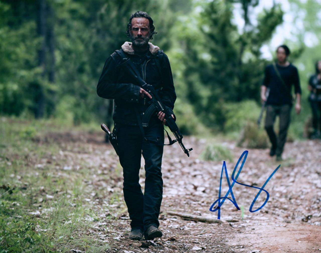 Andrew Lincoln signed 8x10 Photo Poster painting autograph Picture autographed and COA