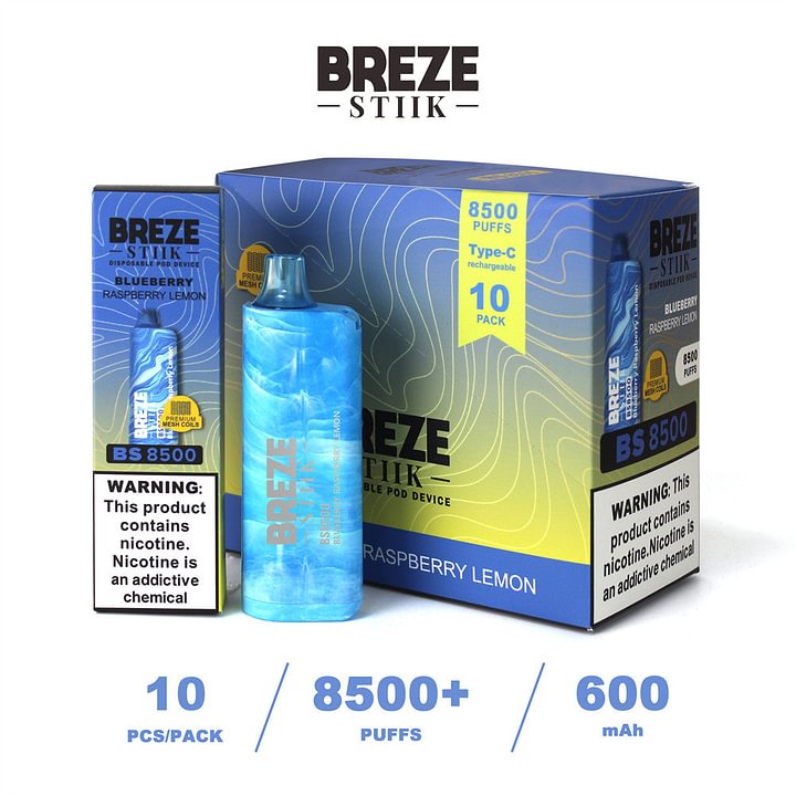 Breze Stiik BS8500 Disposable Vape Wholesale