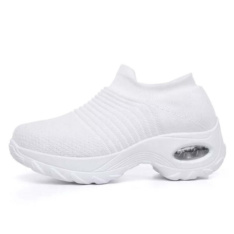 Super Soft Women's Thick-Soled Lightweight Walking Shoes