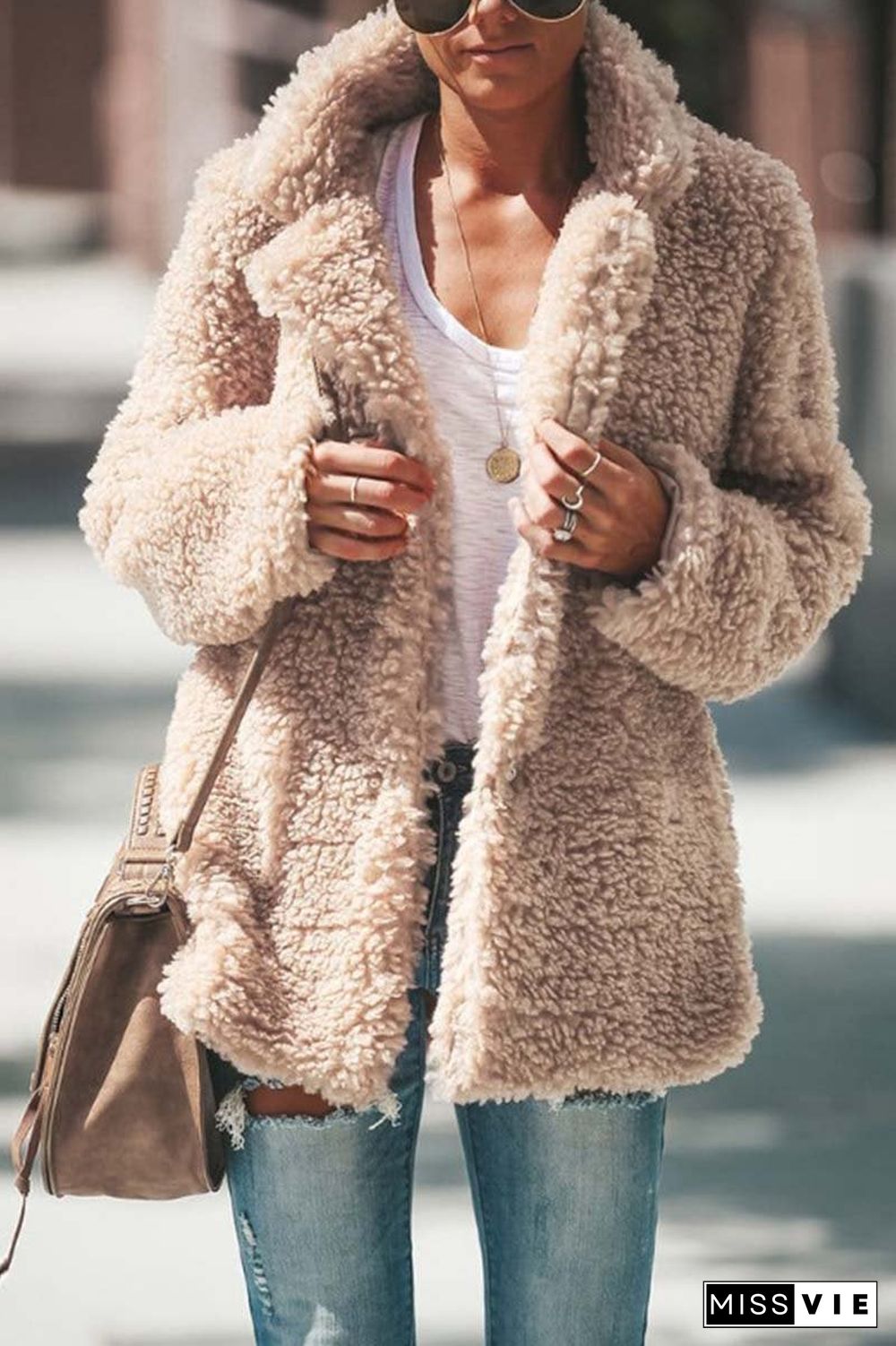 Winter Plush Coat Cardigan