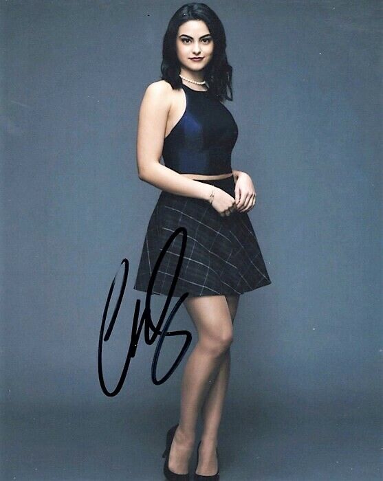 Camila Mendes Signed Autographed Riverdale - Veronica Lodge 8x10 inch Photo Poster painting