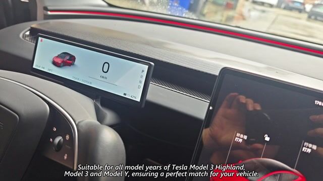 Model 3/Y/Model 3 Highland T8 8.8-inch Center Console Dashboard Touch Display Dashboard Instrument Cluster