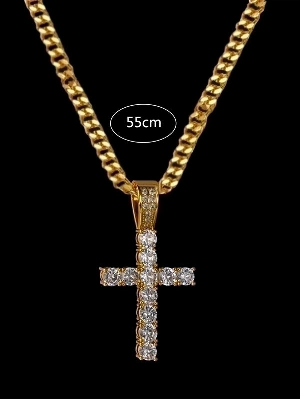 Hip-Hop Retro Solid Color Men’S Necklace