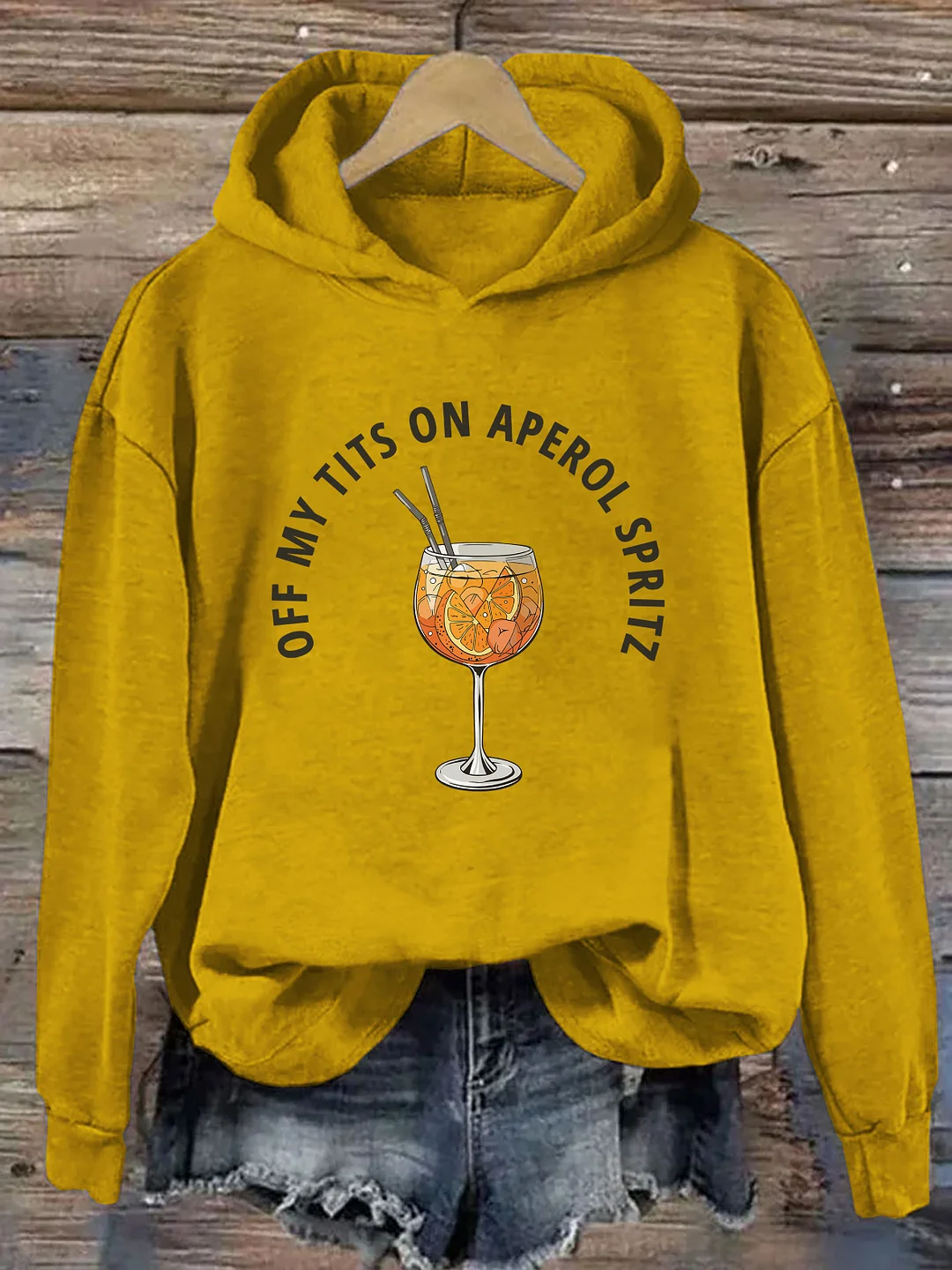 Off My Tits On Aperol Spritz Hoodie