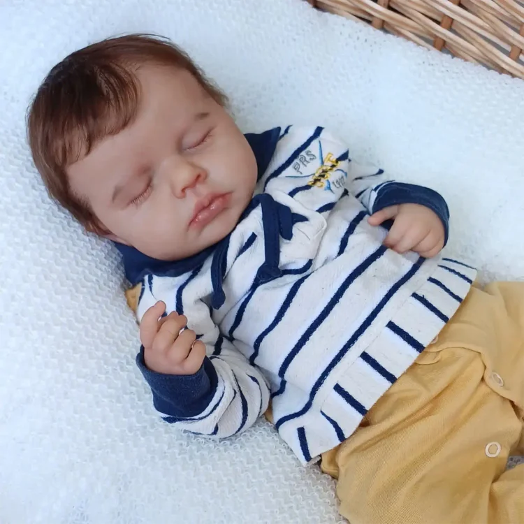 [New] 20" Cute Realistic Handmade Sleeping Girl Reborn Baby Doll Karial,Play with Children：Realistic Reborn Baby Dolls By Rsgdolls®