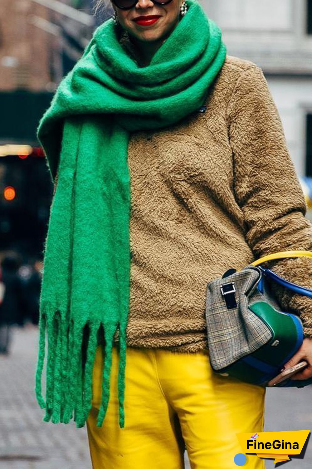 Solid Tassels Scarf