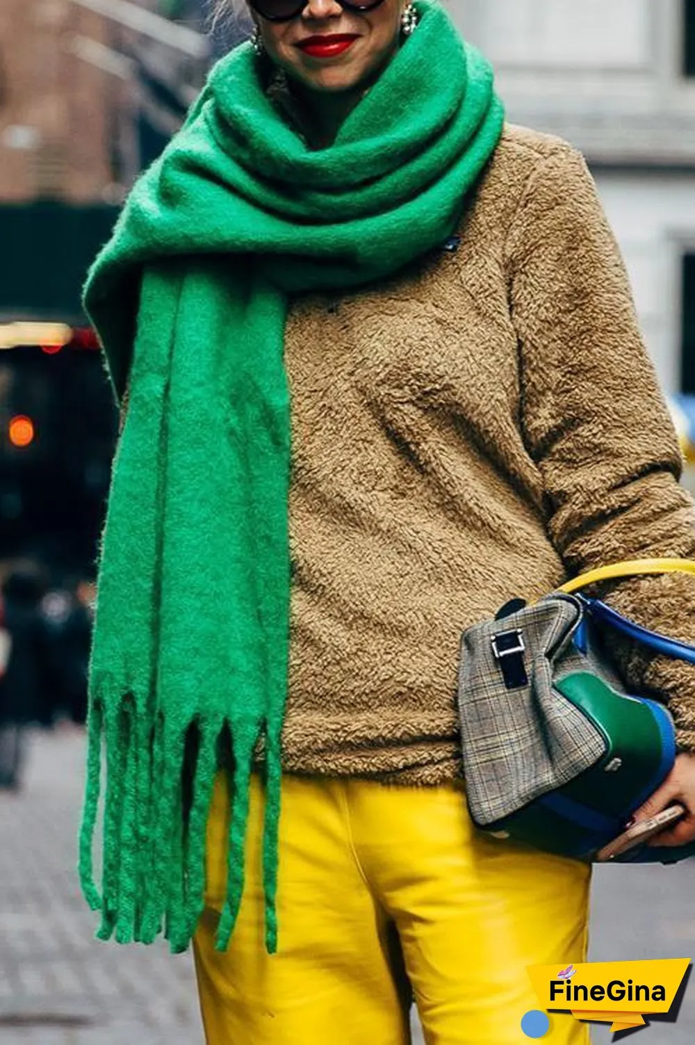Solid Tassels Scarf