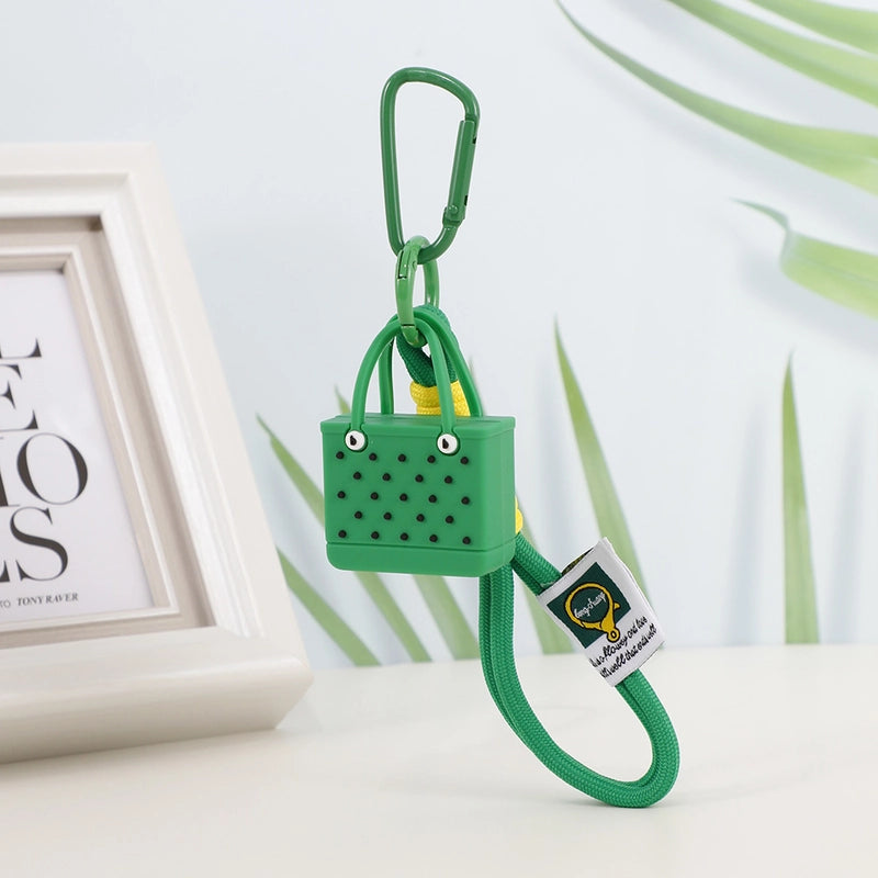 Cute Bag Plastic Women’s Keychain