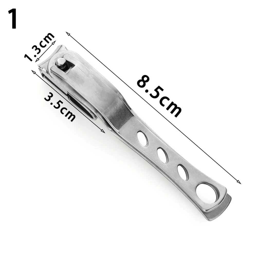 1 PC Stainless Steel 360 Degree Rotary Cuticle Nail Clipper Fingernail Toenail Cutter Trimmer Toe Finger Health Care Tools