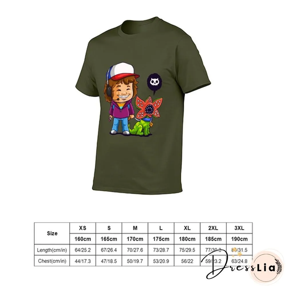 Dusty And Dart Comfortable Casual Stranger Things T Shirt