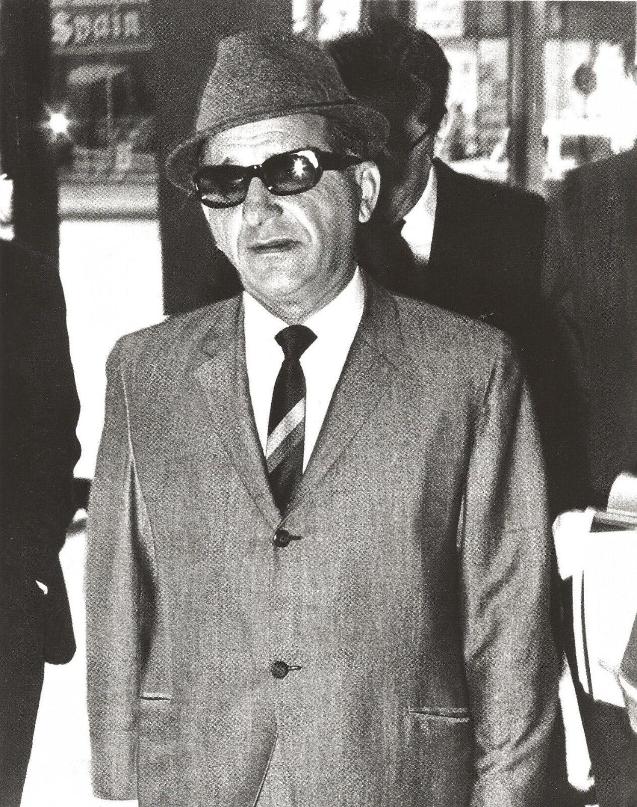 SAM GIANCANA 8X10 Photo Poster painting MAFIA ORGANIZED CRIME MOBSTER MOB PICTURE