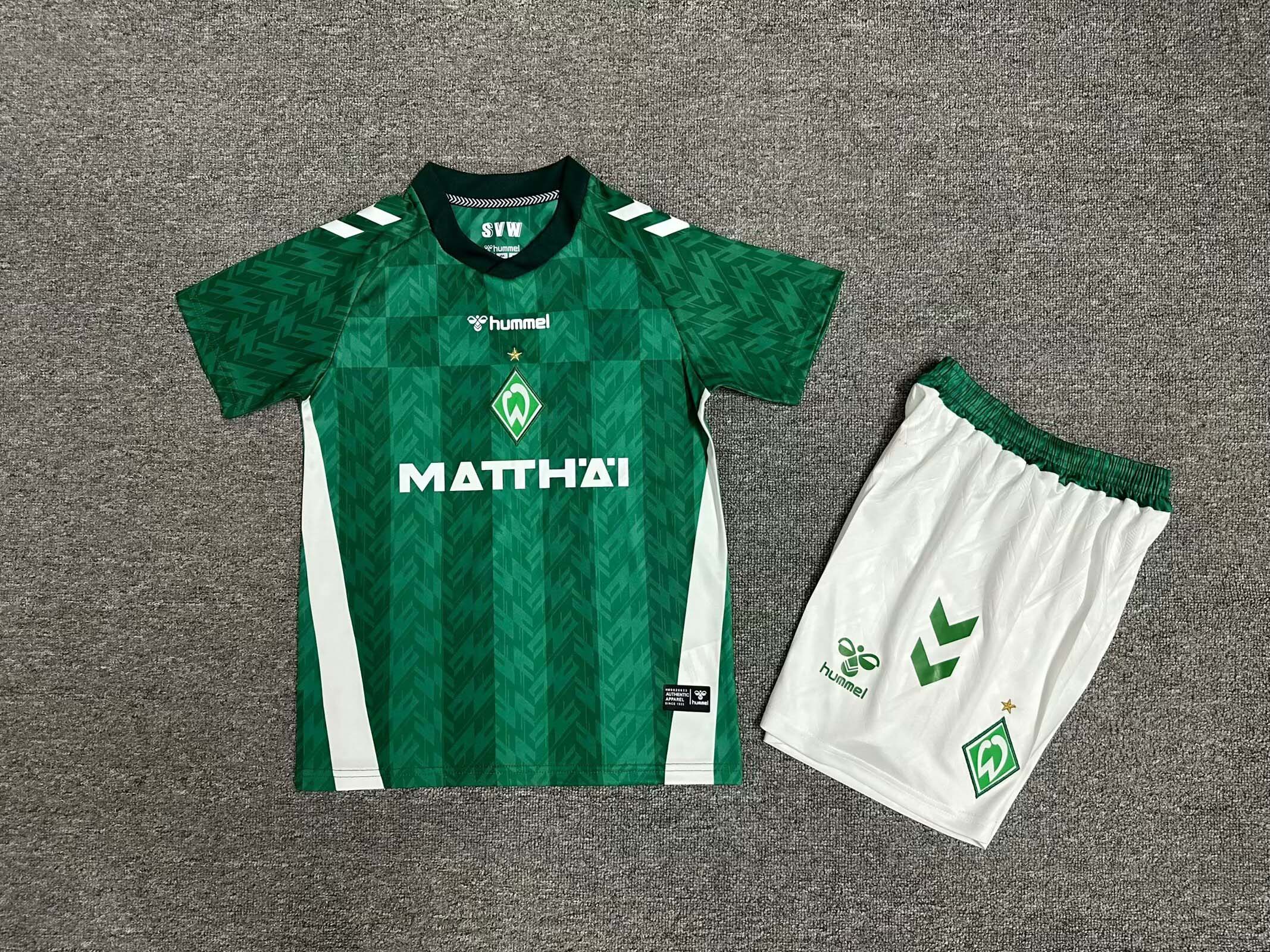 2024-2025 KIDS Werder Bremen Home Football Shirt 1:1 Thai Quality