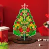 Diamond Painting Double Sided 3D Red Christmas Tree Tabletop Ornaments Kits