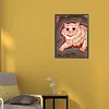 Diamond Painting-DIY Full Round Drill Retro Cat