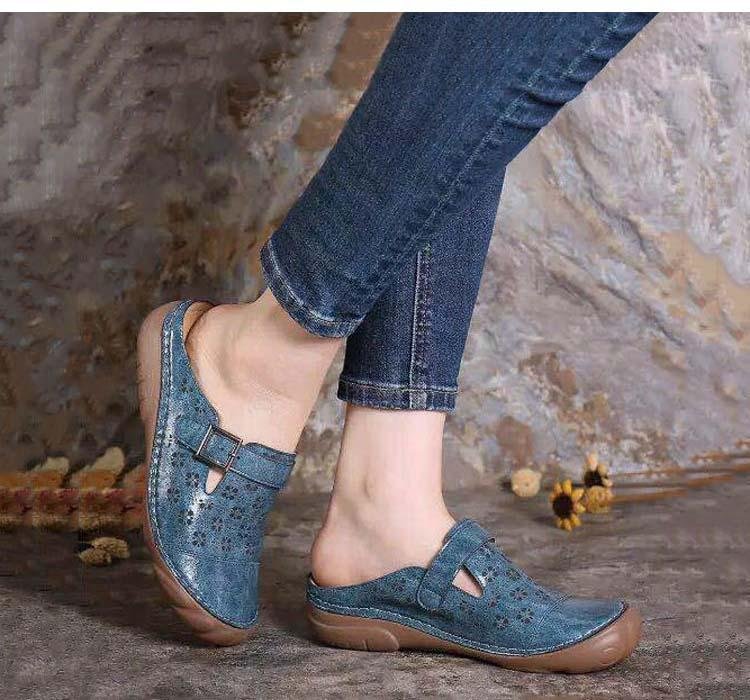 hollow carved casual sandals