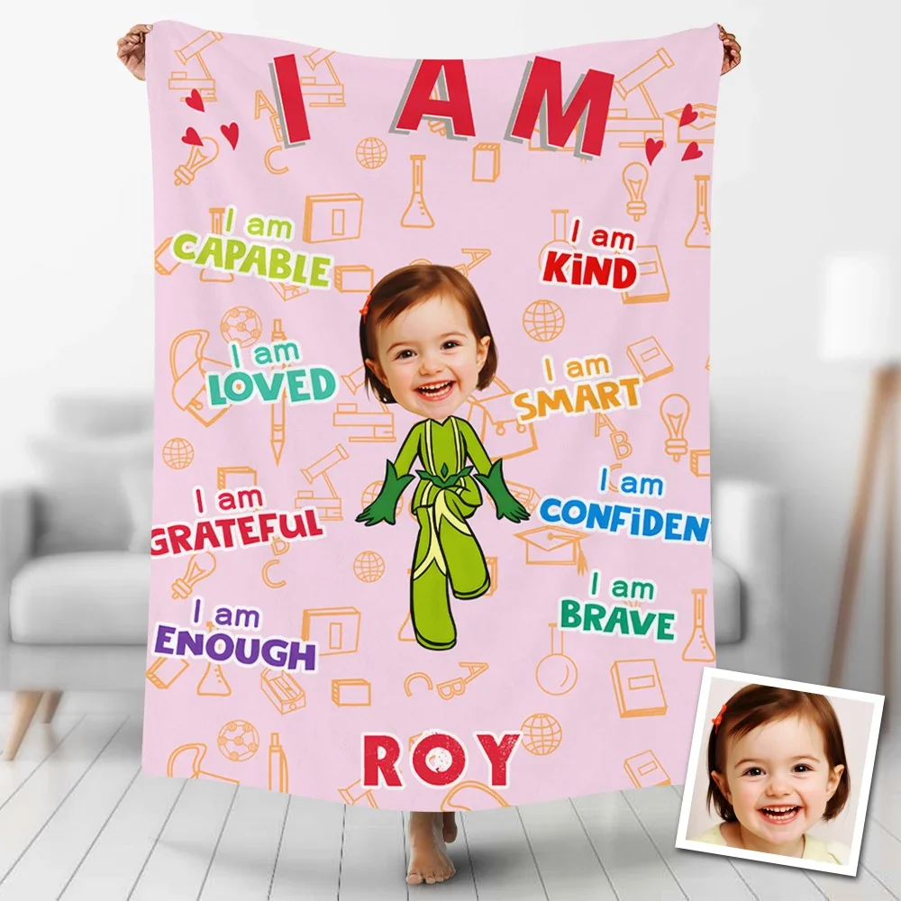 Custom Blanket Personalized Minime Pillow Makemesurprise