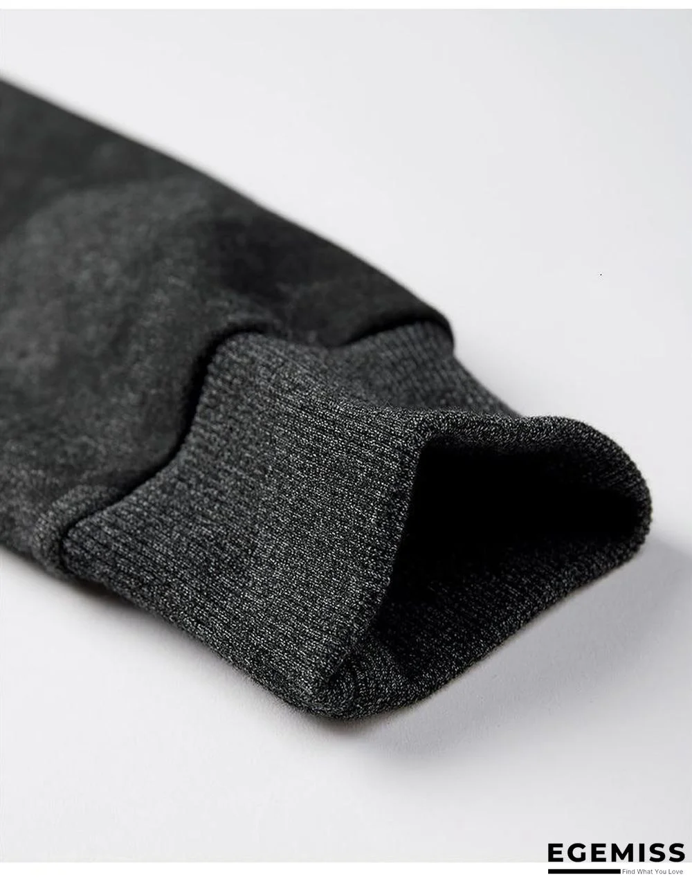 Men Autumn Cotton Black Print Letter Sweatshirts Fashion Japanese Streetwear Hip Hop Male Clothes Plus Size Top | EGEMISS