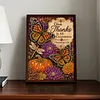 Butterfly Pumpkin Thanks Diamond Painting Kits for Adults Beginners 30x40cm