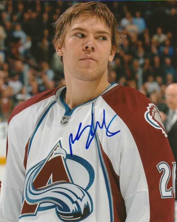 PAUL STASTNY SIGNED COLORADO AVALANCHE 8x10 Photo Poster painting #3 Autograph