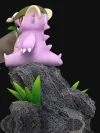 1/20 Scale World Zukan Kangaskhan - Pokemon Statue - Wonder Studio