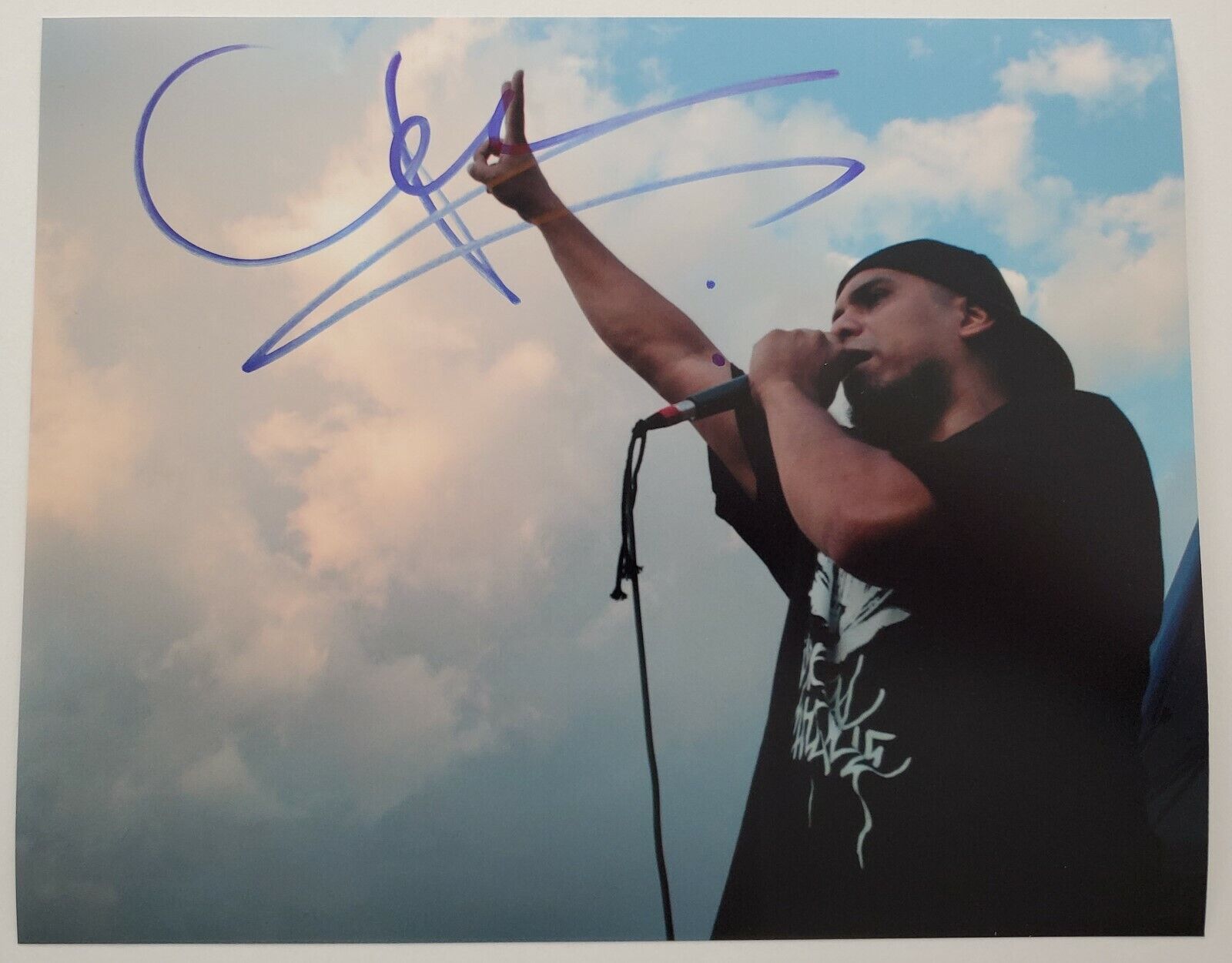 Immortal Technique Signed 8x10 Photo Poster painting Political Activist Rap Hip Hop LEGEND RAD