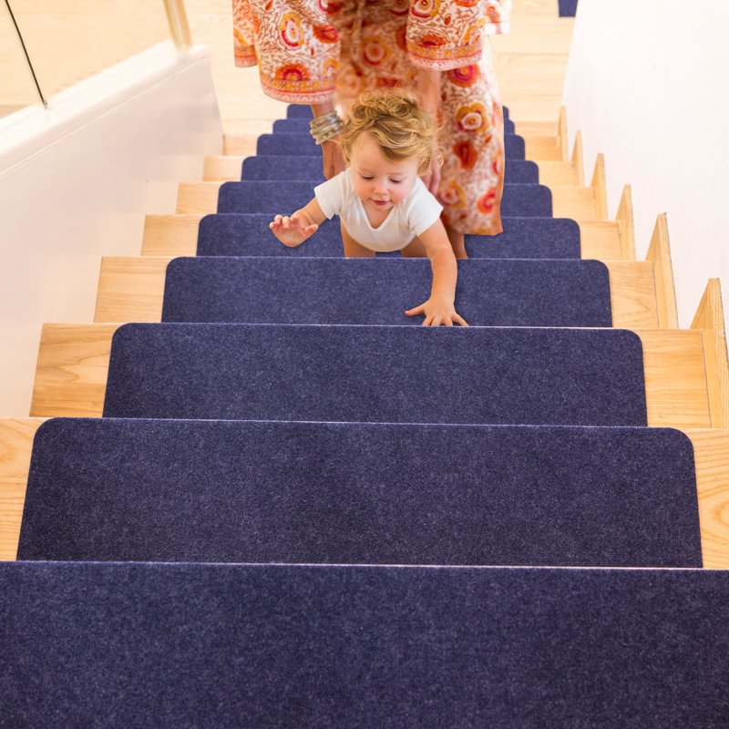 Stair Self-adhesive Carpet Anti-slip Mat Six-piece Set-Besturer