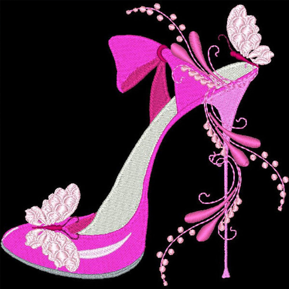 

Pink High Heels - Round Drill Diamond Painting - 30*30CM, 501 Original