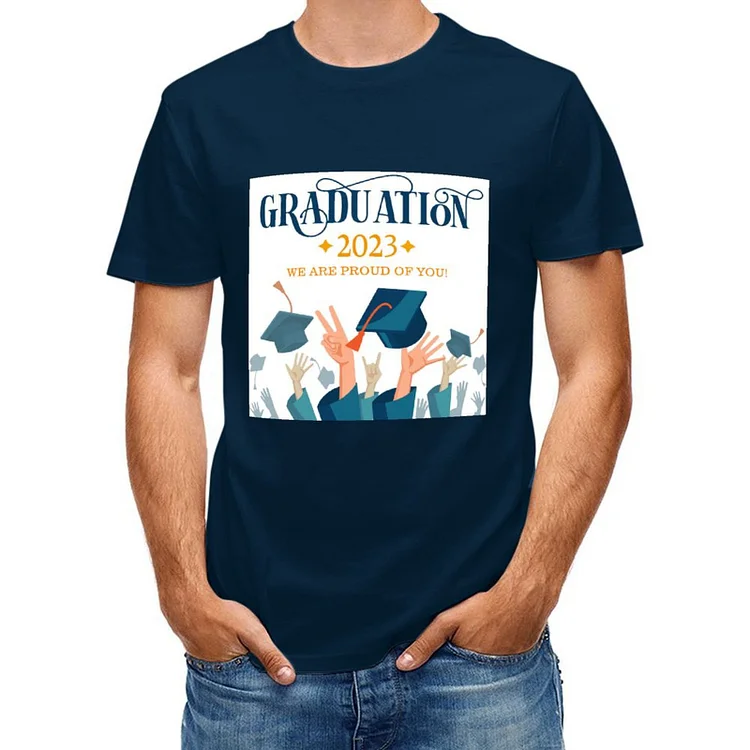 Graduation 2023 Designable Short Sleeve T-Shirt