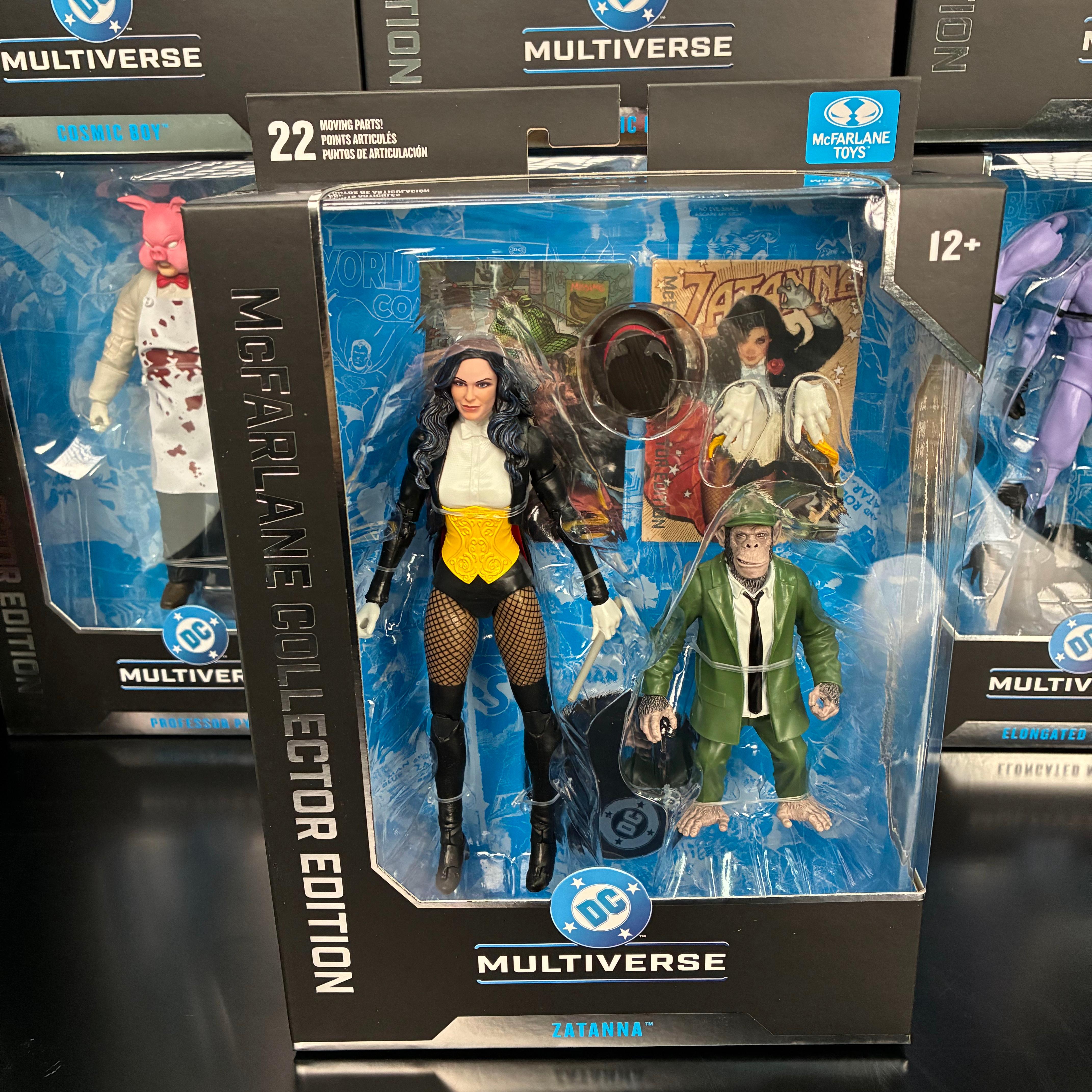 In Stock]McFarlane Toys Zatanna and Detective Chimp (Render Not
