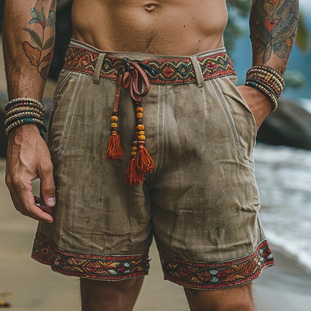 Bohemian shorts outfit best sale