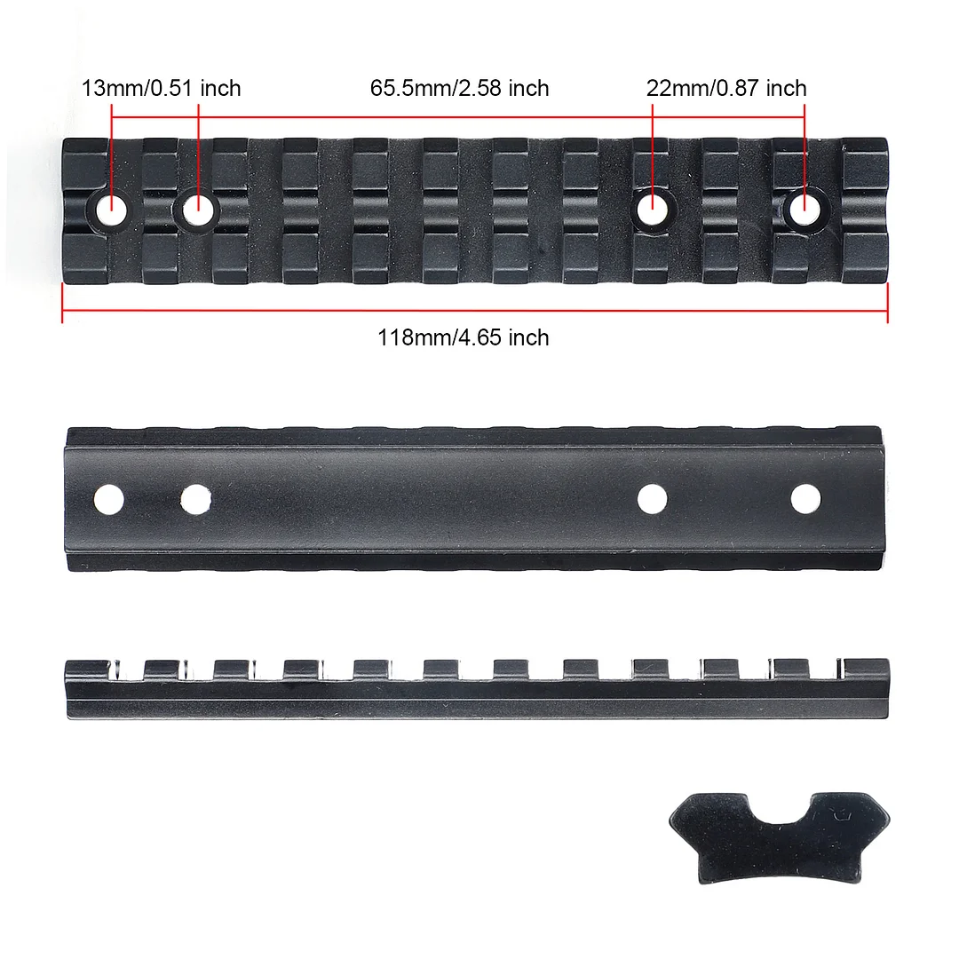 ohhunt&reg; Ruger 10/22 Picatinny Rail Mount for Scopes and Optics