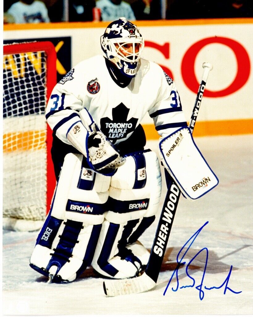 Grant Fuhr Signed - Autographed Toronto Maple Leafs 8x10 inch Photo Poster painting