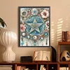 Diamond Painting-DIY Full Round Drill Five-pointed Star