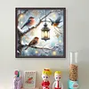 (Multi-Style) Bird And Lamp-11CT Stamped Cross Stitch 50*50cm/19.69*19.69in