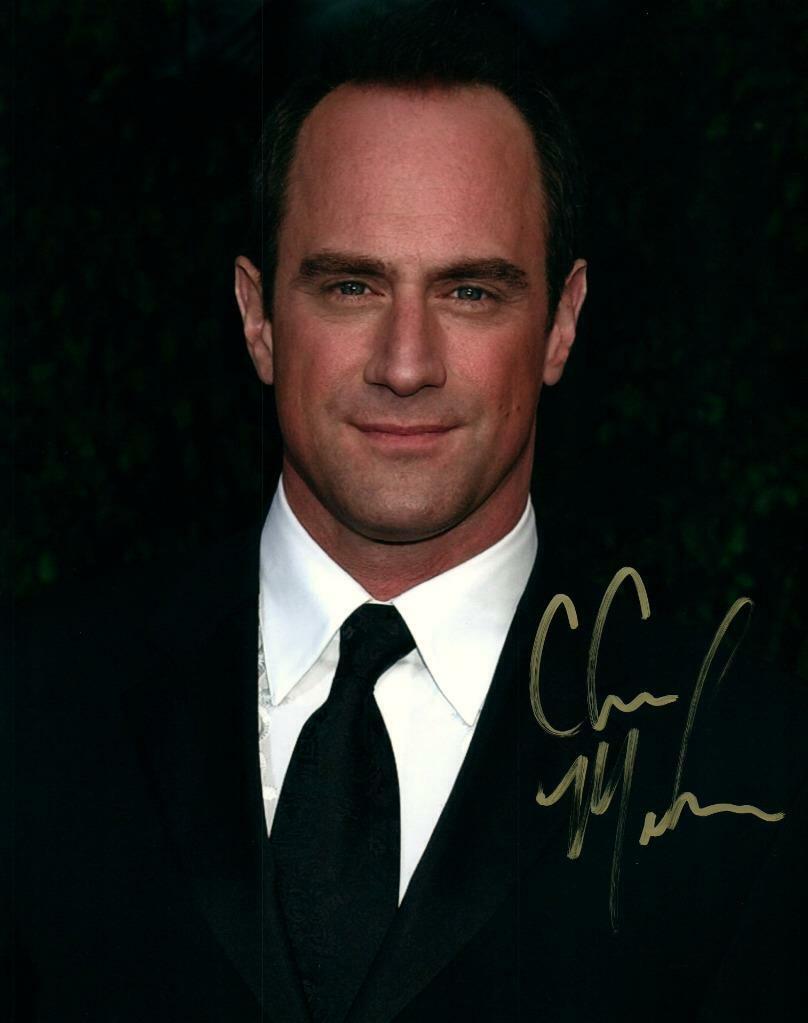 Christopher Meloni autographed 8x10 Picture Photo Poster painting signed Pic with COA