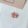 10PCS Colorful Crystal Flower Hair Claws