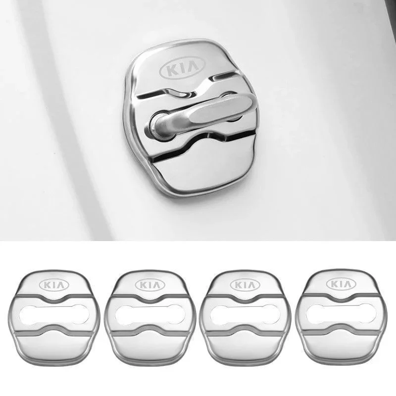 Car door lock alloy protective cover (4 pieces)