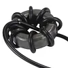 1.8-30MHz Shortwave Common Mode Filter Ferrite Cores HF Common Mode Choke Balun 150W PEP EM43 Toroid Core for Shortwave Communication Antenna Grounding
